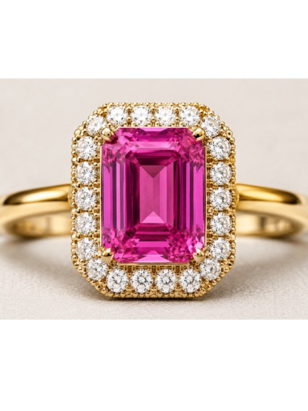Rosé Royale Statement Ring